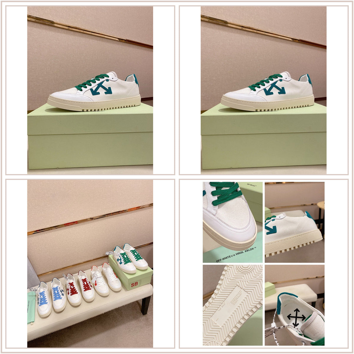 LuxySell Off White Shoes 199